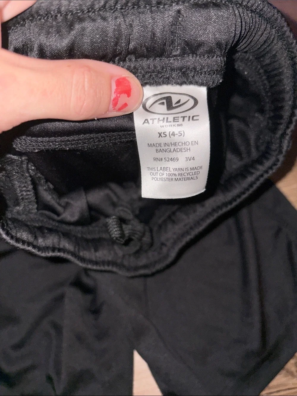 3/$20! Kids boys XS Size 4-5 Black Athletic Shorts - Lightweight Performance